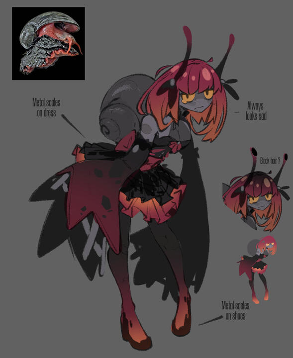 Snail-Musume OC